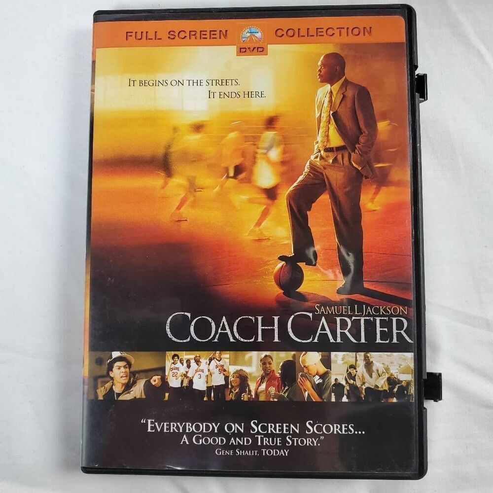 Coach Carter DVD (Samuel L. Jackson, Full Screen Collection)